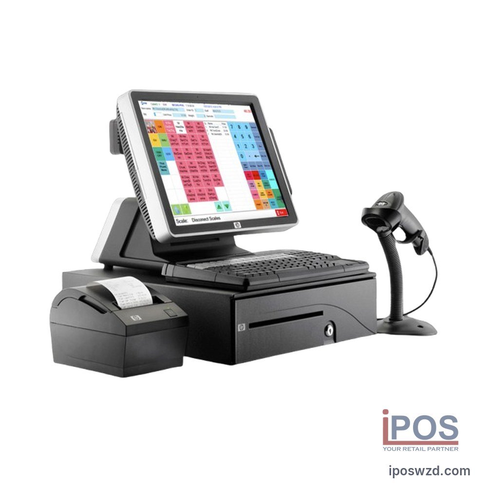 All-in-One Touch PC for Fast Food & Restaurant Counters