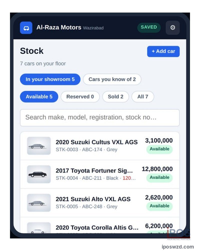 Car Dealership / Showroom Manager screenshot